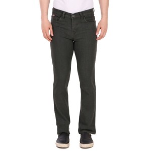 test 1 Men's Straight Fit Denim High Rise Bootcut Stretchable Jeans