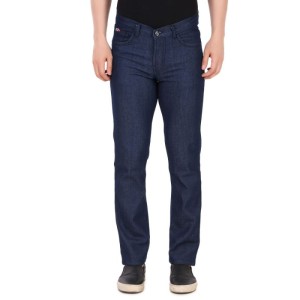 test 2Men's Straight Fit Denim High Rise Bootcut Stretchable Jeans