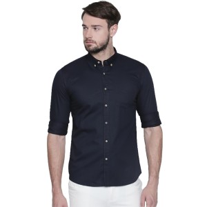 Men's Cotton Slim Fit Casual Shirt